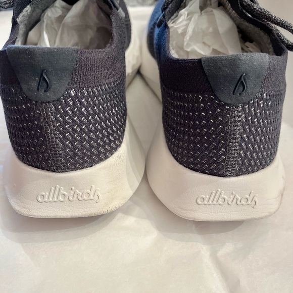 Allbirds TD Tree Dasher Navy Blue Athletic Sneakers Size 10.5 ~EUC - Picture 2 of 5